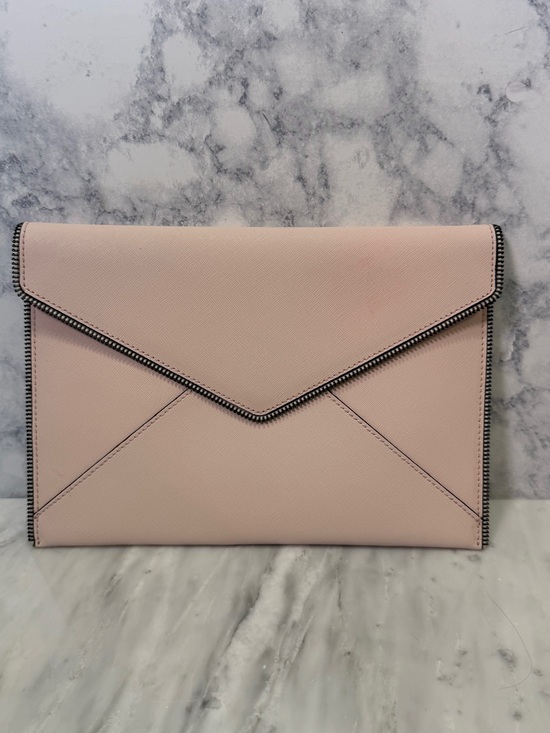 Rebecca Minkoff Handbags - Rebecca Minkoff Blush Pink Leo Envelope Clutch